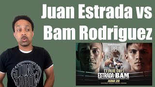 Juan Estrada vs Bam Rodriguez WBC SuperFlyweight Title Bout  Breakdown and Prediction [upl. by Grier32]