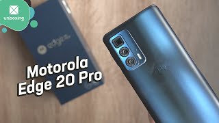 Motorola Edge 20 Pro  Unboxing en español [upl. by Lemal]