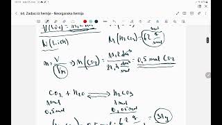 64 Zadaci iz hemije  Neorganska hemija 6deo [upl. by Odla]