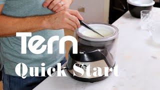 Quick Start video for the Tern craft ice cream maker [upl. by Hux]