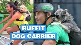 Ruffit Dog Carrier Backpack [upl. by Anatnom]