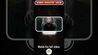 Can you guess the Monsters voice correctly Which Monsters voice is the scariest  Eat Monsters [upl. by Ecinuahs]