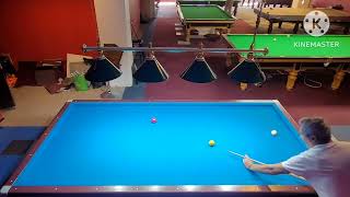 First game of our new club with snooker cues [upl. by Ahsinna]