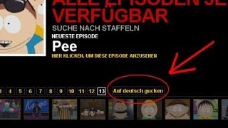 Southpark Serien KOSTENLOS anschauen legal und online [upl. by Anaidni]