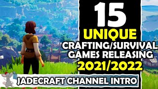 15 Top Survival Crafting And Farming Games Releasing 2021  2022 [upl. by Aronson]