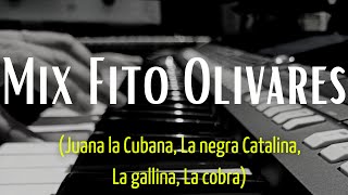 Mix Fito OlivaresJuana la cubana La negra Catalina Rosarito La gallina La cobraKeyboard cover [upl. by Olag]