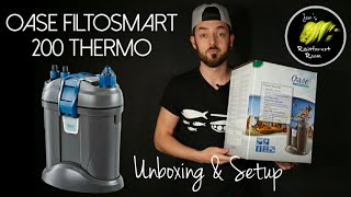 Oase Filtosmart Thermo 200 Unboxing amp Setup [upl. by Lletnohs]