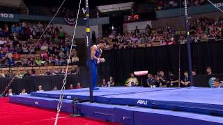 Danell Leyva  High Bar  2013 ATampT American Cup [upl. by Gebler]