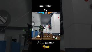 Amit bhai vs nitin gamer shayari 🥳 amitbhai nitingamer shayari new sort ffvideo [upl. by Rika]