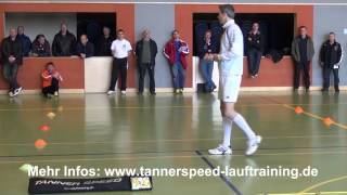 Tanner Speed  Koordinationstraining im Fußball  Übung 7  Fledermaus [upl. by Keeley861]