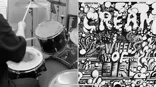 White Room  Cream drumcover [upl. by Balas]