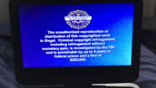 Sony Wonder FBI Anti Piracy Warning Screen 2006 [upl. by Oribel788]