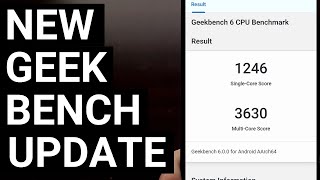 Geekbench Updated to Version 6 Adds New Tests amp Improves Hardware Support [upl. by Etnemelc820]