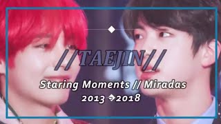 TAEJIN  VJIN  뷔진  태진  STARING MOMENTS  MIRADAS  20132018 [upl. by Akeim212]