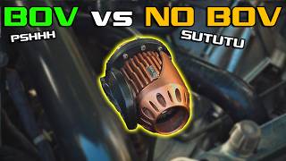 Blow Off Valve vs No Blow Off Valve What Sounds Better 4K [upl. by Juana665]