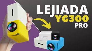 LEJIADA YG300 Pro LED Mini Projector Review  Best in Budget [upl. by Selden234]