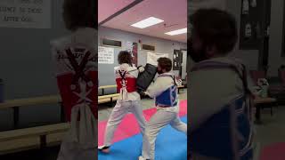 Taekwondo Sparring martialartsforlife [upl. by Vanzant]