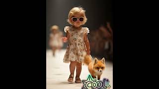 Chubby Baby on the Runway cutefashionbaby babycollection babywear [upl. by Liahcim]