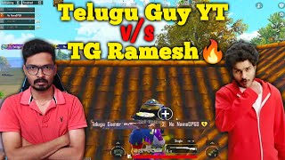 Telugu Gamer vs Telugu Guy YT intense Sniper Fight🥵 Dont Miss the End👌 [upl. by Idarb]