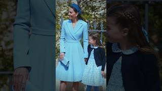 Wales family arriving at St George’s Chapel for the annual Easter Mattins service [upl. by Michigan180]