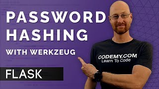 Hashing Passwords With Werkzeug  Flask Fridays 13 [upl. by Spillihp314]