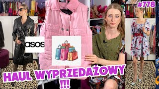 HAUL WYPRZEDAŻOWY🤩 WIELKIE WYPRZEDAŻE NA VINTED 778 [upl. by Auos559]