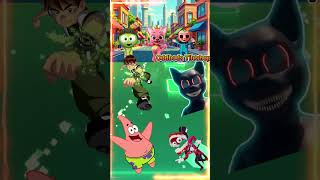 Ben 10 🆚Cartoon Cat 🆚 Patrick 🆚 Caine coffindance tileshopcoffindance [upl. by Amoeji154]