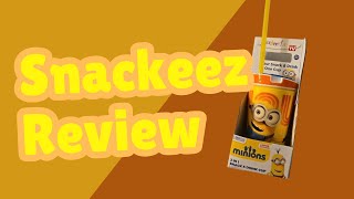 Snackeez Jr Review Despicable Me Minions Edition [upl. by Kcid962]