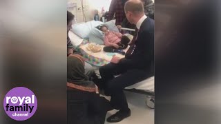 Duke of Cambridge shares sweet moment with 5yearold Christchurch survivor [upl. by Oremo221]