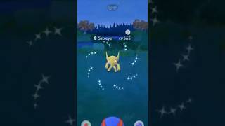 ✨I ALMOST Failed THIS Shiny Pokemon in Pokemon Go✨ shorts pokemon [upl. by Jonathan]