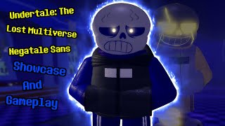 UPDATE Undertale The Lost Multiverse New Character  Negatale Sans Showcase  Gameplay [upl. by Dnalevelc]