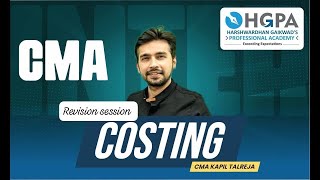 CMA INTER GROUP 2  MANAGEMENT ACCOUNTING  STANDARD COSTING  TRANSFER PRICING  KAPIL TALREJA SIR [upl. by Acinimod]