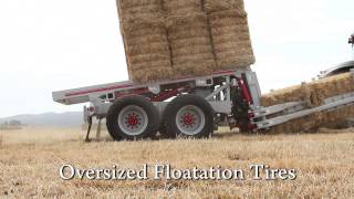 Bale Chaser  NW AG Equipment  Big Bale Stacker [upl. by Niwrehs]