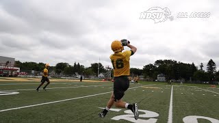 NDSU Football Begins 2016 Fall Camp [upl. by Lydie]