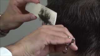 How To Cut Hair With Scissors  Scissor Over Comb  Part 3 [upl. by Retep124]