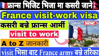 France Army Selection For Nepali  France Visit Visa From Nepal  France Army Selection Process [upl. by Suinotna]