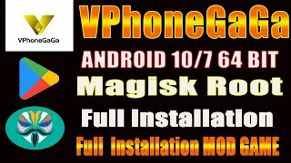 Tutorial  How to install VPhonegaga for non Rooted Devices and MOD BlackRoot Games  step by step [upl. by Millur]