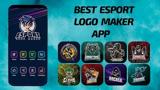 How to use esports logo maker app  Create gaming logo maker app for Android 2021 [upl. by Neit]