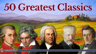 50 Greatest Pieces of Classical Music  Mozart Beethoven Bach Chopin [upl. by Rihat689]