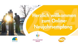 Neujahrsempfang 2024 der Stadt Seelze und der HGS Livestream 21012024 [upl. by Iverson]