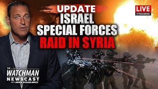 Israel SPECIAL FORCES Raid Iranian Facility in Syria Seize KEY Documents  Watchman Newscast LIVE [upl. by Elocon905]