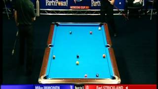 Mosconi Cup Top 5 Moments No3  Mika Immonen 50 Earl Strickland [upl. by Jaehne]