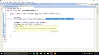 What is BufferedReader class in java Explain with an example [upl. by Diraf]