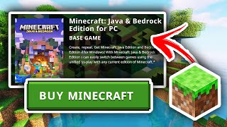 How To Buy Minecraft Java Edition amp Bedrock Edition  Full Guide [upl. by Hoon]