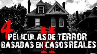 4 Películas de terror basadas en casos reales II │ MundoCreepy │ MaskedMan [upl. by Esinyt]