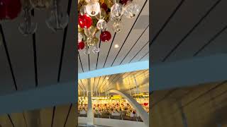 A look around the Main Dining Room onboard Holland America Koningsdam [upl. by Neerak]