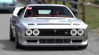 Kimera EVO37  NEW Lancia 037 with 500HP Turbo  Supercharger Engine AMAZING SOUND [upl. by Ynehpets358]