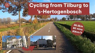 Ride from Tilburg to sHertogenbosch [upl. by Nerag]