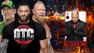 OTC Roman Reigns Brock Lesnar John Cena Vs Team The New Bloodline  WWE 2K24 [upl. by Atekihs602]