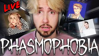 SECRET Phasmophobia w LDShadowlady SolidarityGaming amp Seapeekay [upl. by Ordnasil368]